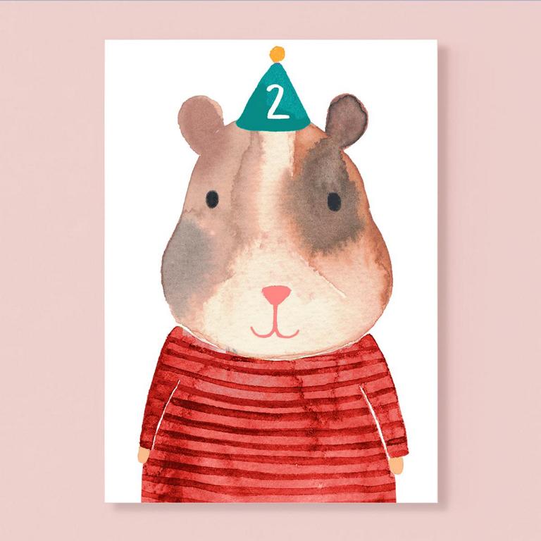 Geburtstagskarte *2. Geburtstag*