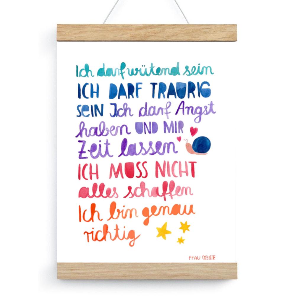 Print A4 *Affirmation* (Ich darf...)