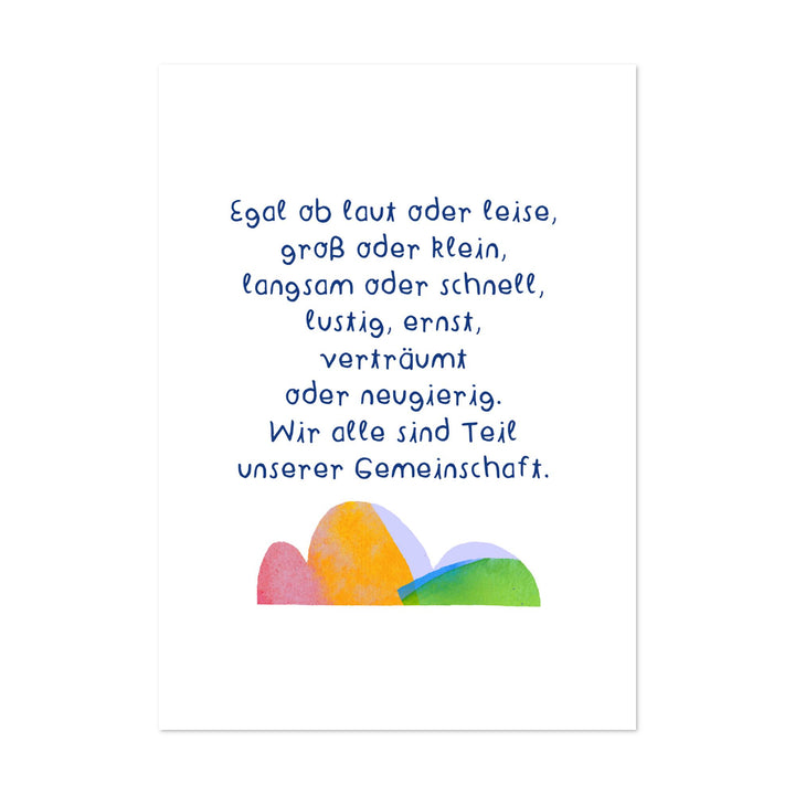 Karten für ein schönes Miteinander