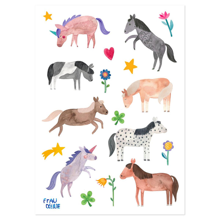 Kindertattoos *Pferde & Ponys*
