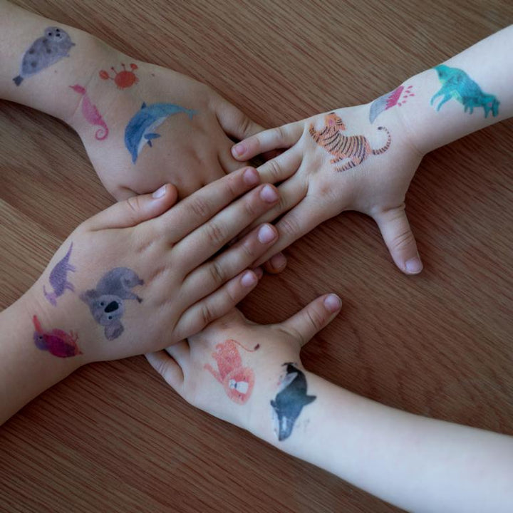Kindertattoos *Wilde Tiere*