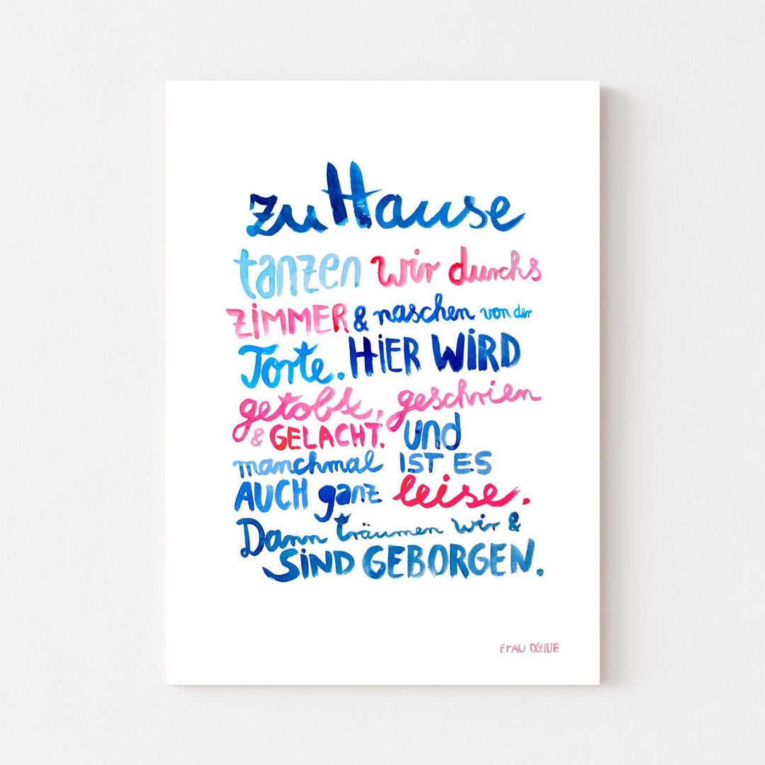 Print A3 *Hausordnung*