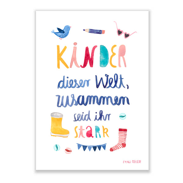 Print A4 *Starke Kinder*