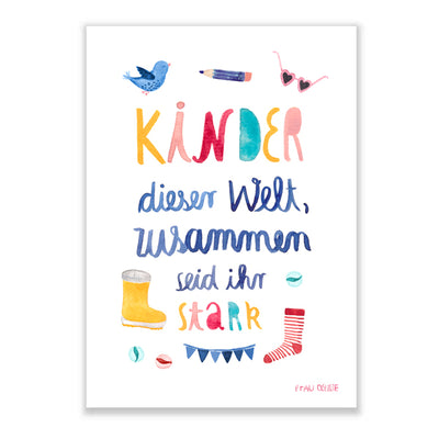 Print A4 *Starke Kinder*