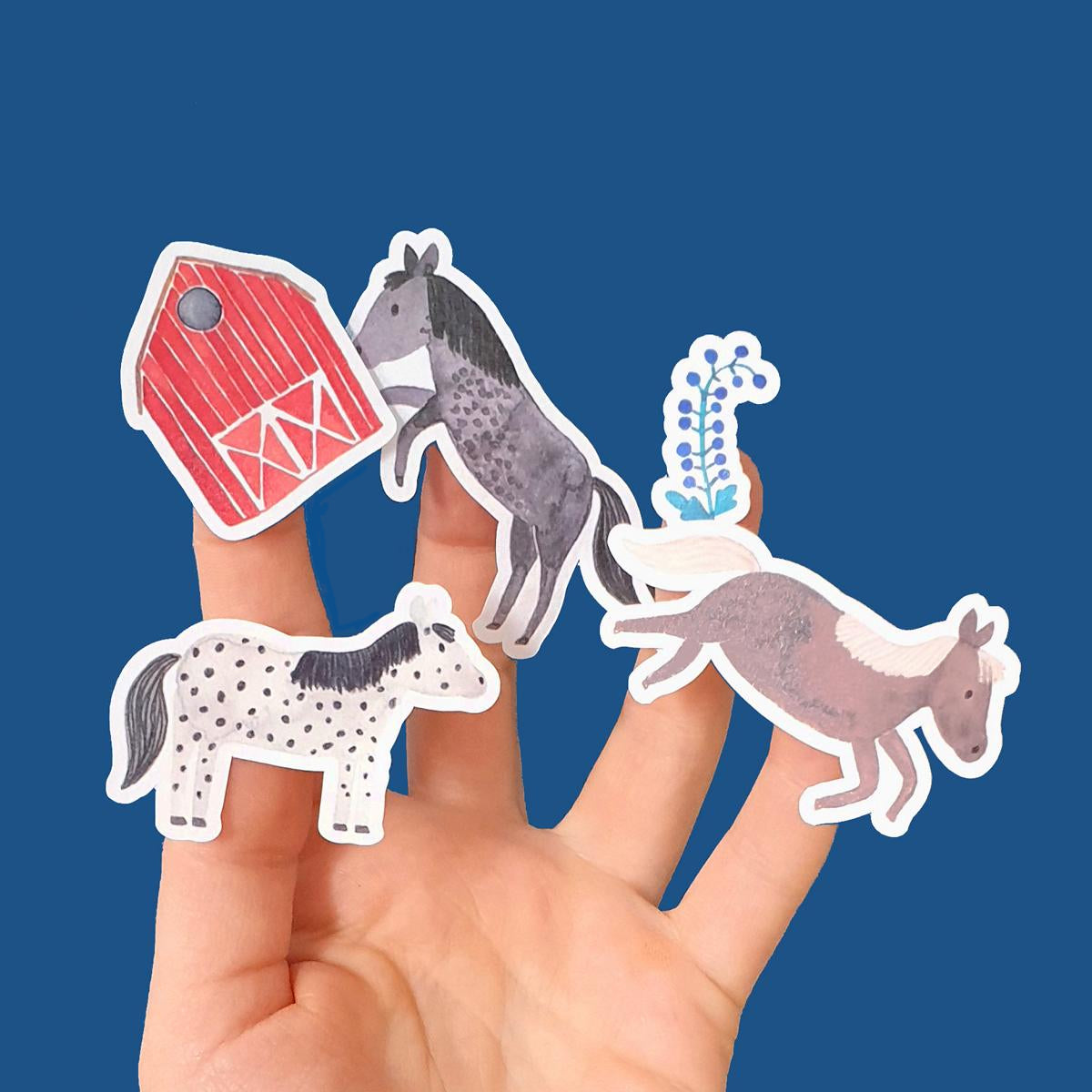 Stickerbogen *Pferde & Ponies*