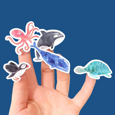 Stickerbogen *Wildes Meer*
