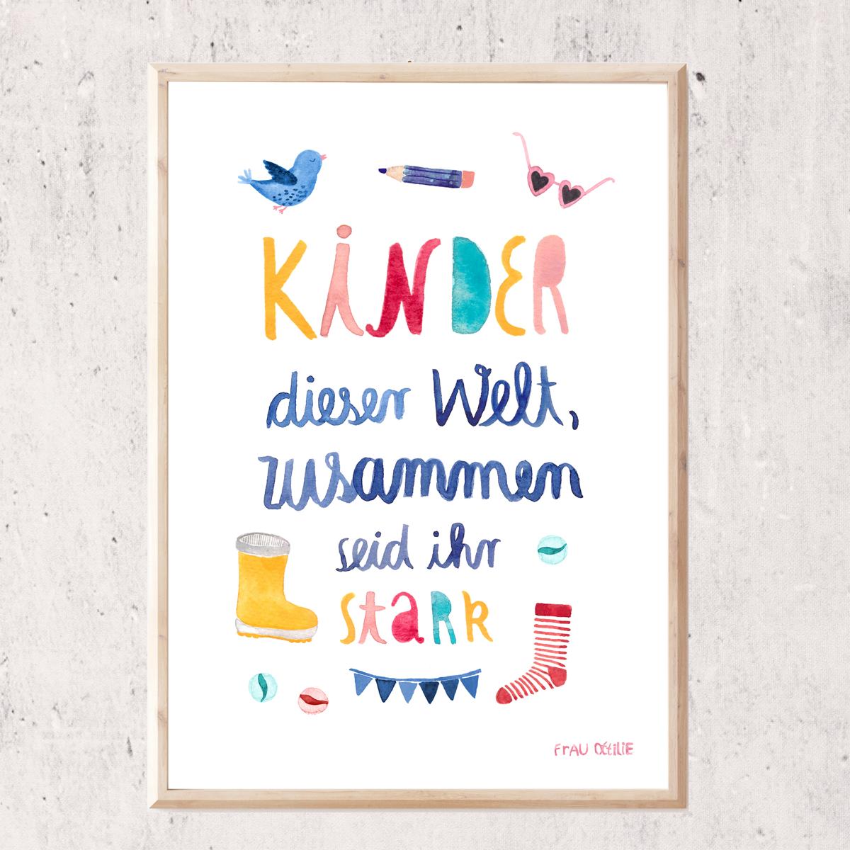 Print A4 *Starke Kinder*