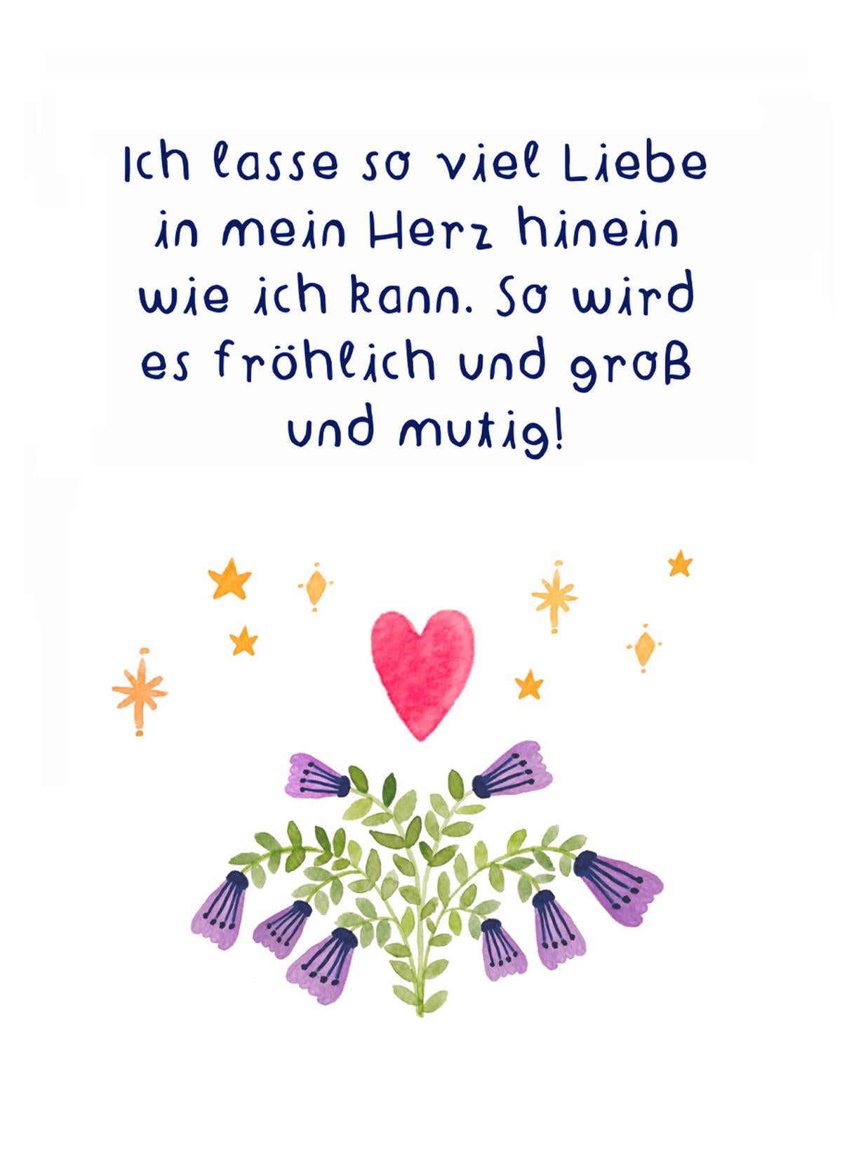 Affirmationskarten für Kinder *Karten für ein schönes Leben*