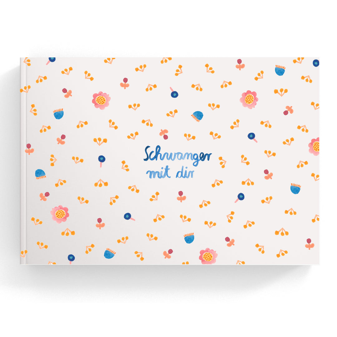 Schwangerschafttagebuch *Schwanger mit Dir* Cover
